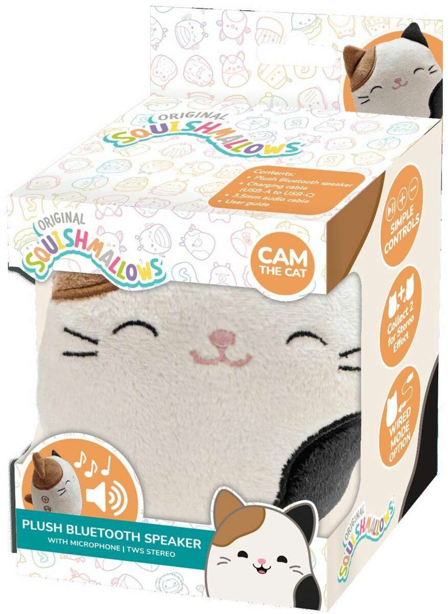 Squishmallows® Cam the Cat høyttaler
