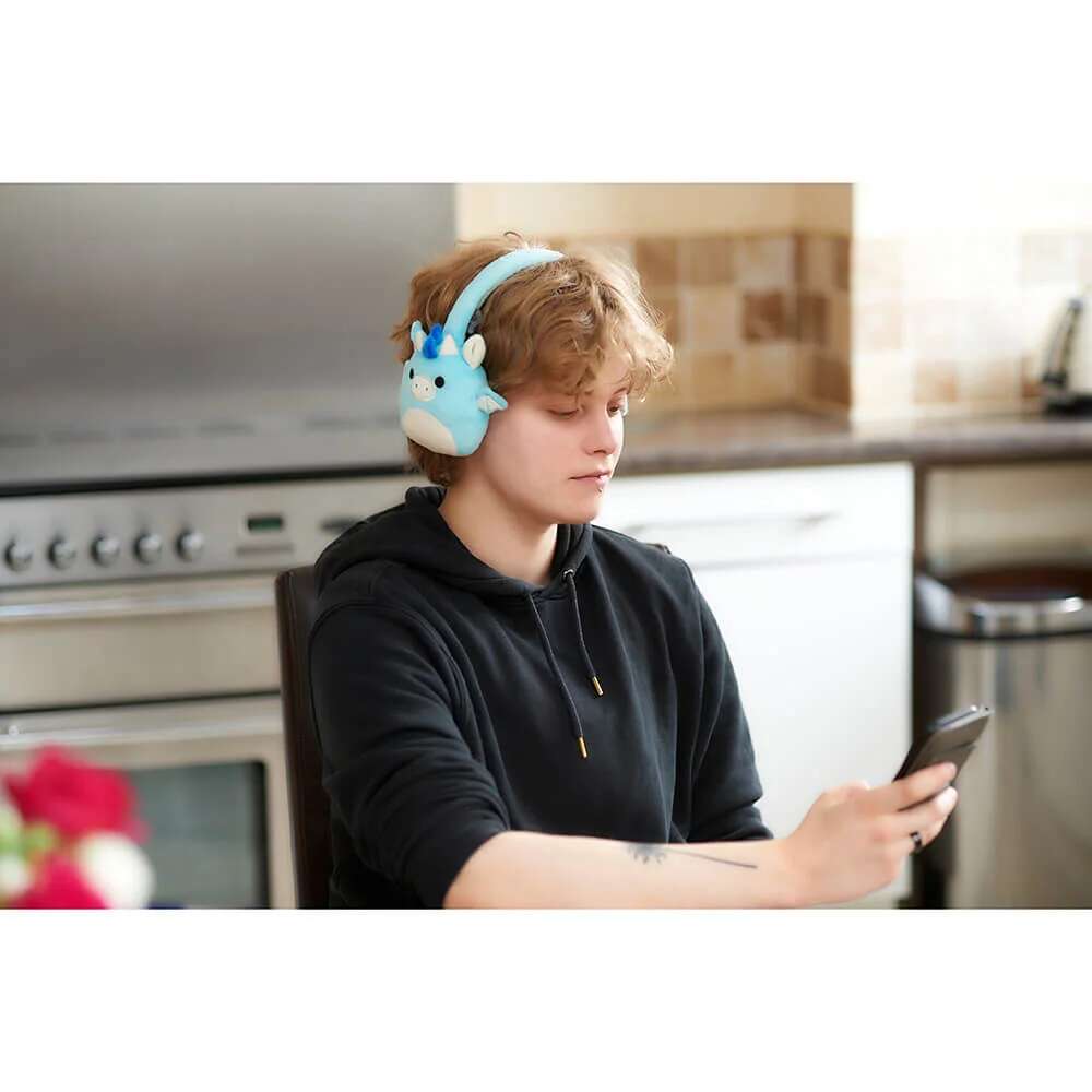 Squishmallows® Plush trådløse on-ear hodetelefoner