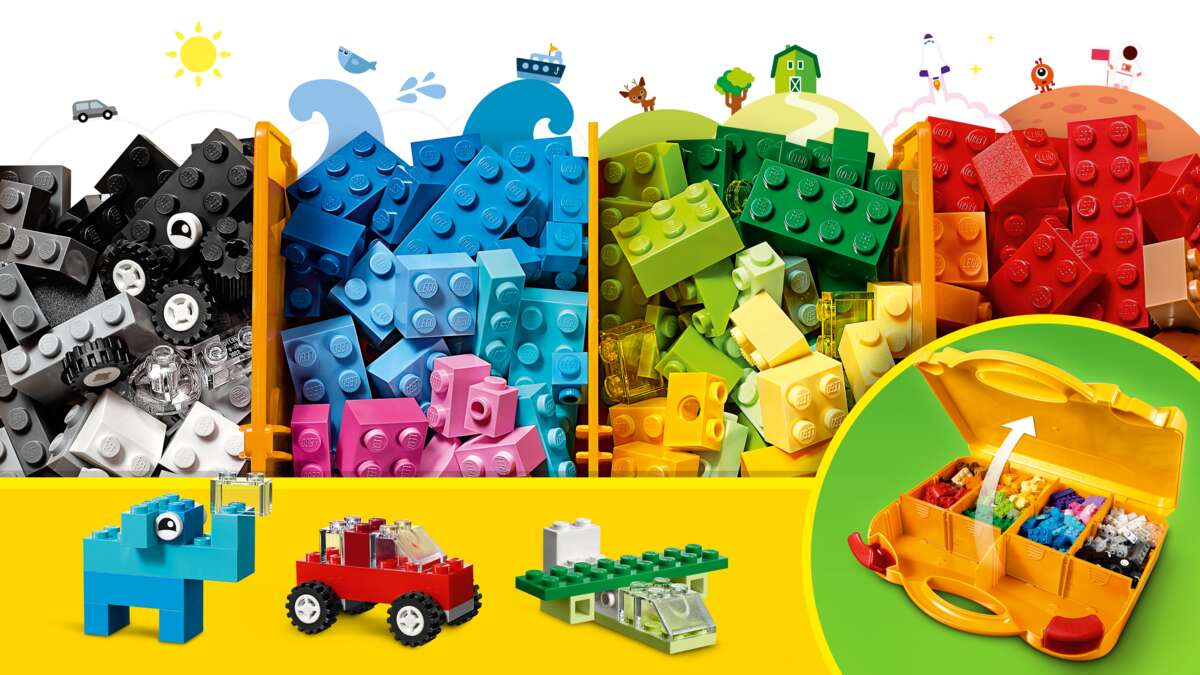 LEGO® Classic 10713 Kreativ koffert