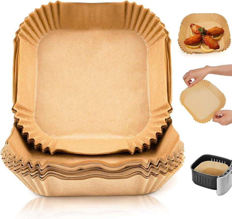 Xtra papirfilter til airfryer 20 x 20 cm