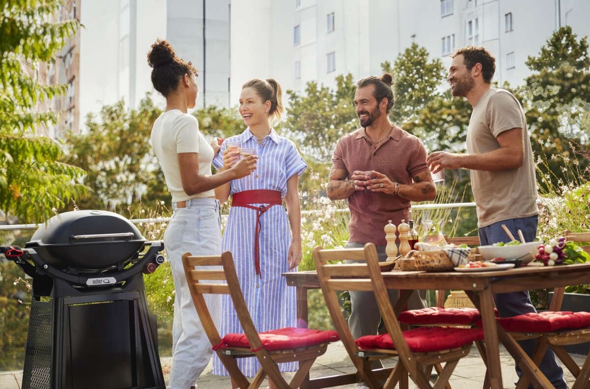 Weber Q2800 gassgrill m/stativ