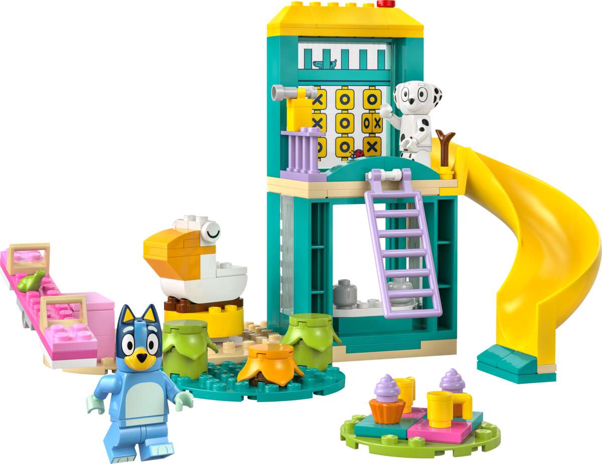 LEGO® Bluey: Moro på lekeplassen med Bluey og Chloe 11201