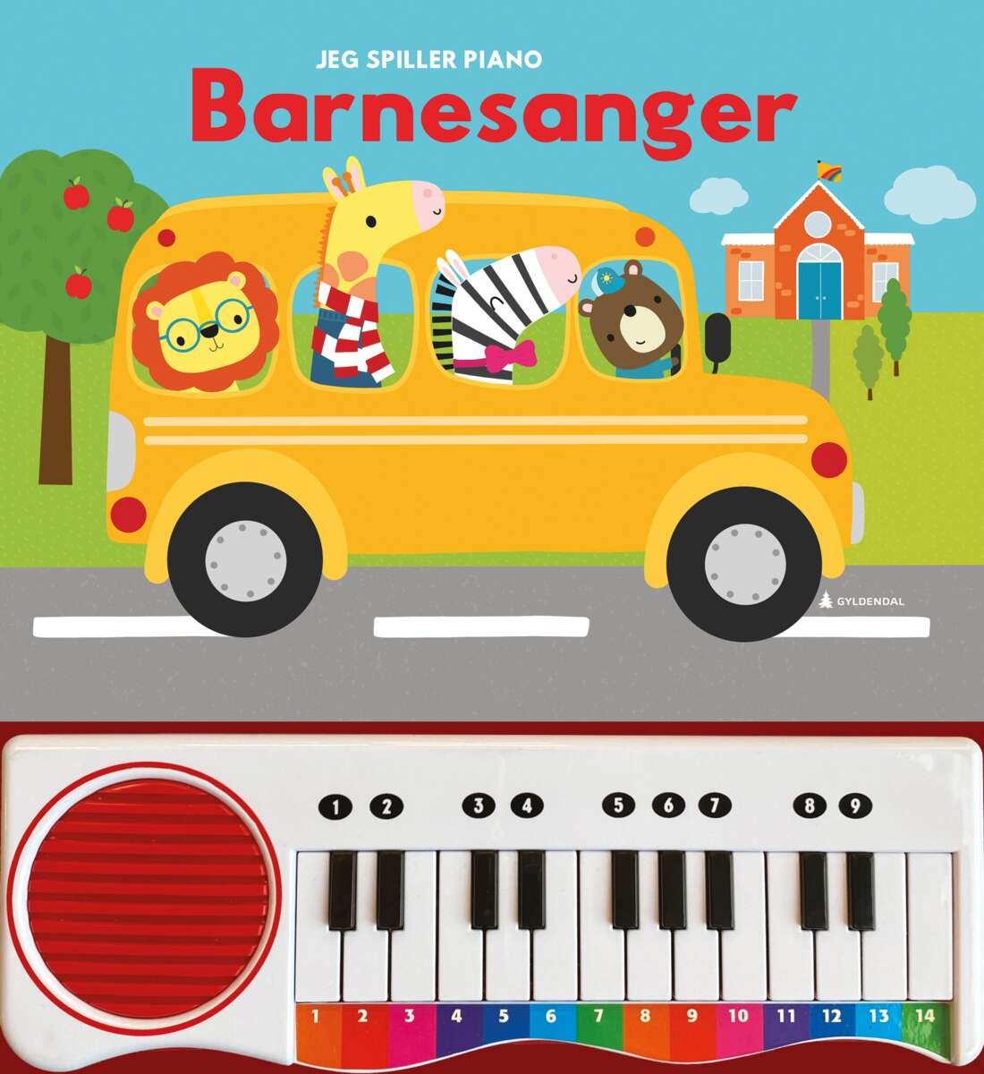Barnesanger: Jeg spiller piano