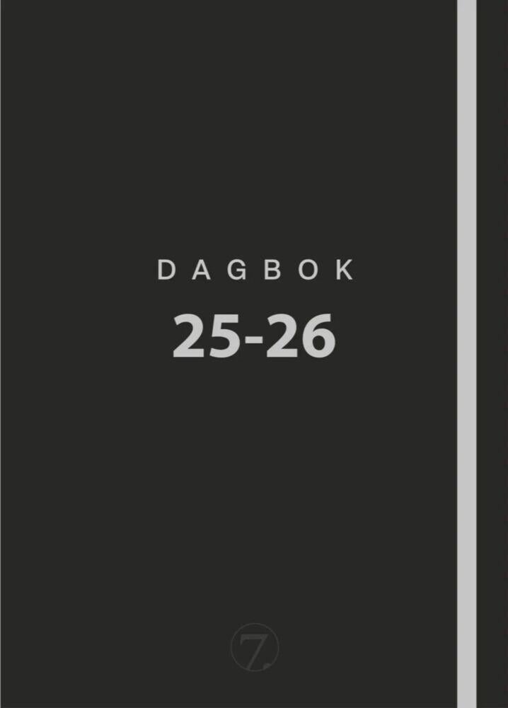 7.SANS: Studentdagbok, A5, sort