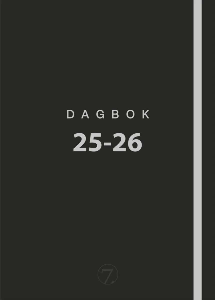 7.SANS: Studentdagbok, A5, sort