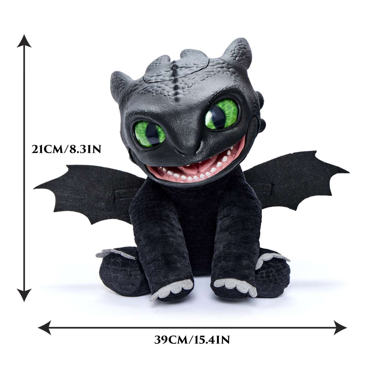How to train your dragon Toothless plysjfigur