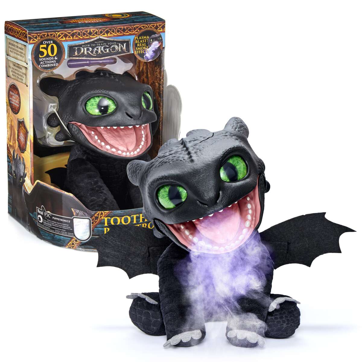 How to train your dragon Toothless plysjfigur
