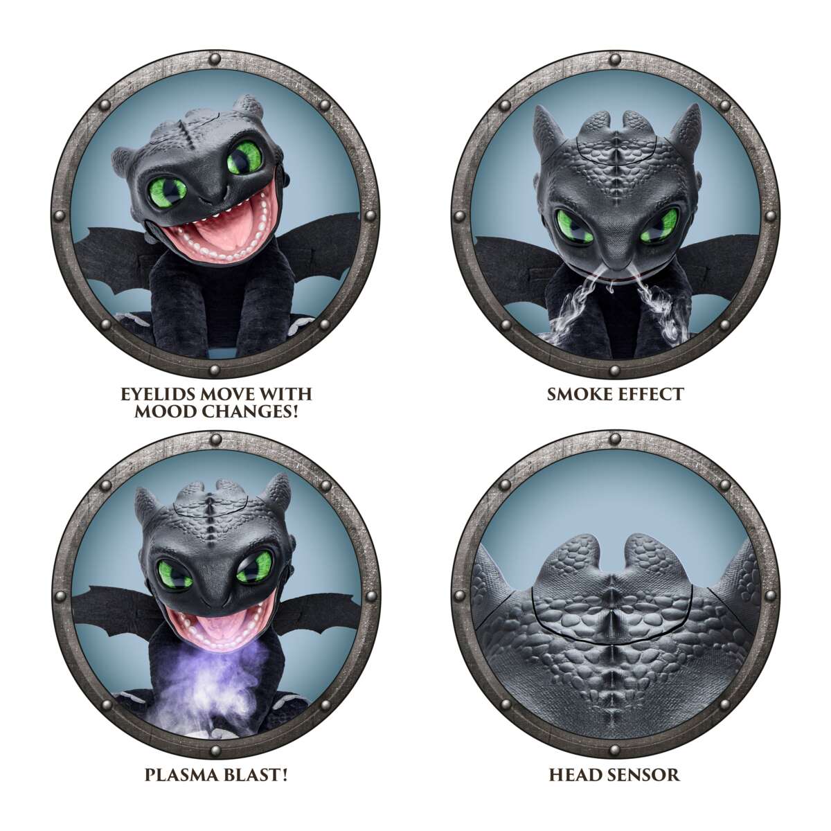 How to train your dragon Toothless plysjfigur