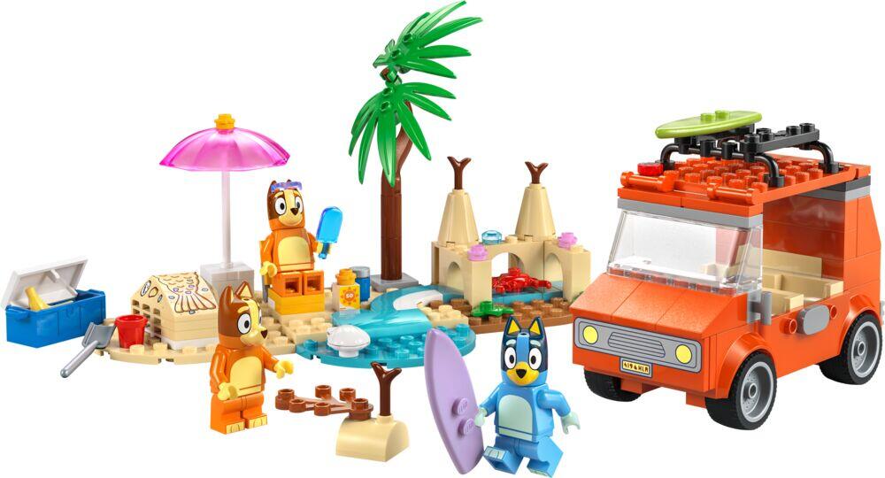 LEGO® Bluey: Bluey og familiens biltur til stranden 11202
