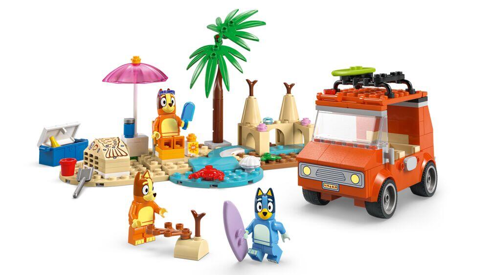 LEGO® Bluey: Bluey og familiens biltur til stranden 11202