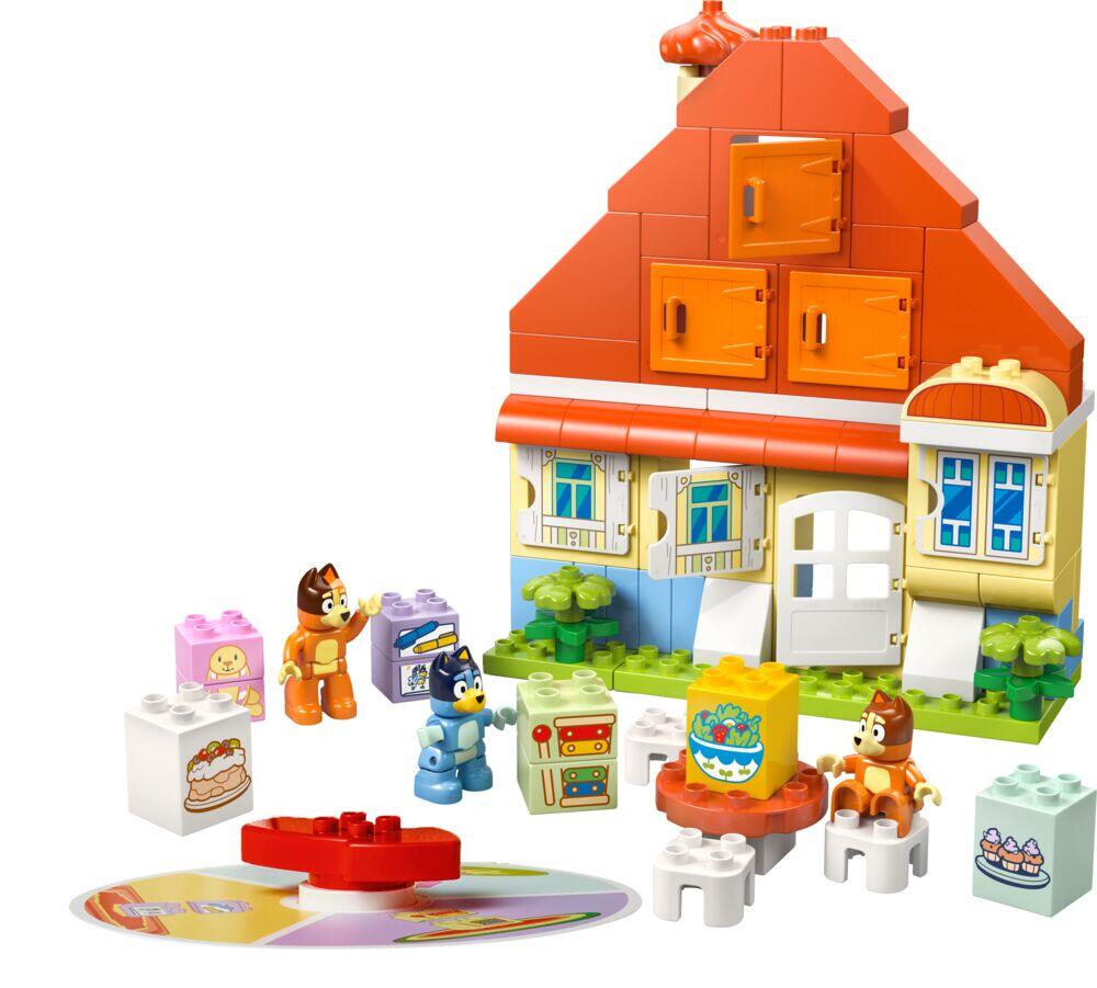 LEGO® DUPLO® Blueys hus med huskespill 10459