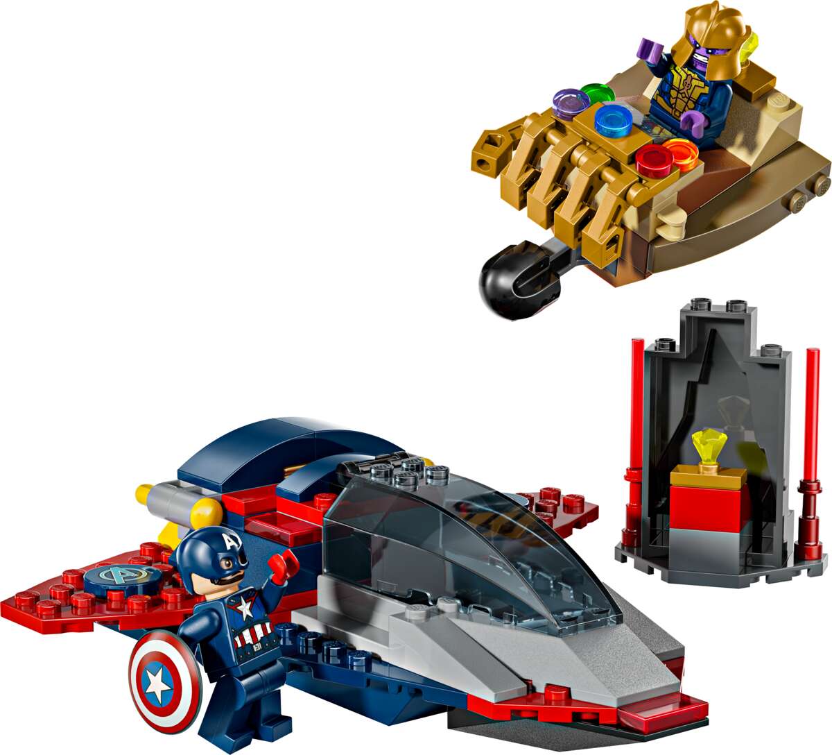 LEGO® ǀ Marvel Captain America mot Thanos 76319