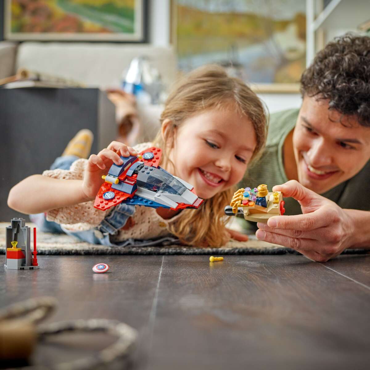 LEGO® ǀ Marvel Captain America mot Thanos 76319