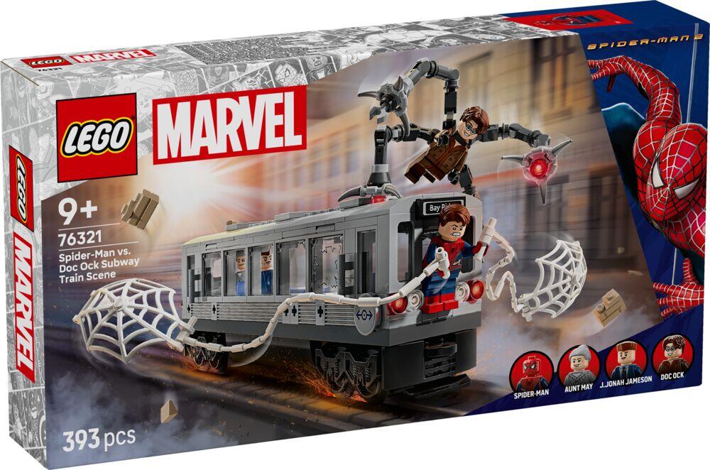 LEGO® ǀ Marvel Spider-Man mot Doc Ock: T-banescenen 76321