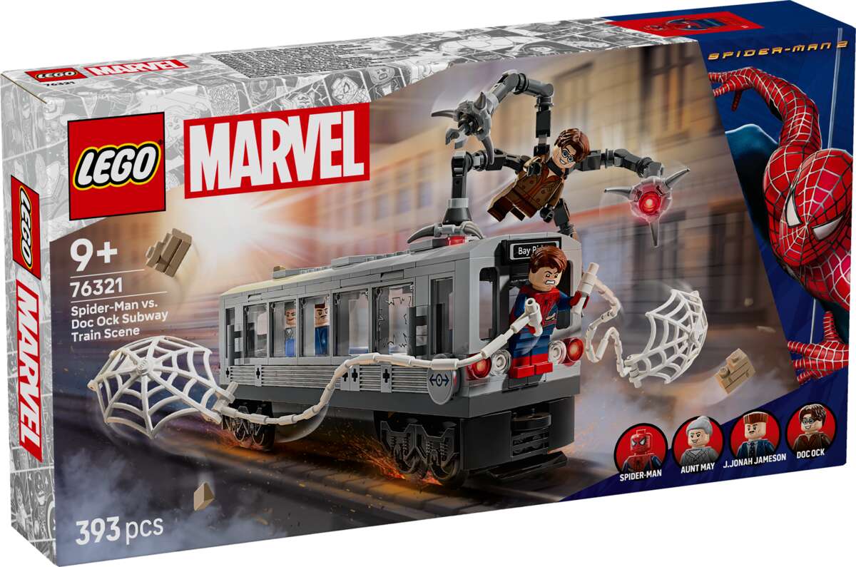 LEGO® ǀ Marvel Spider-Man mot Doc Ock: T-banescenen 76321