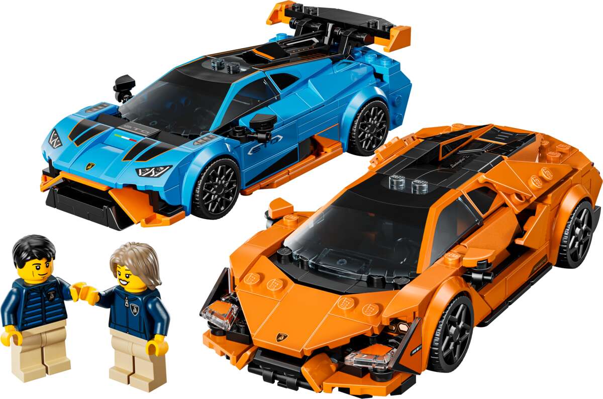 LEGO® Speed Champions Lamborghini Revuelto og Huracán STO 77238