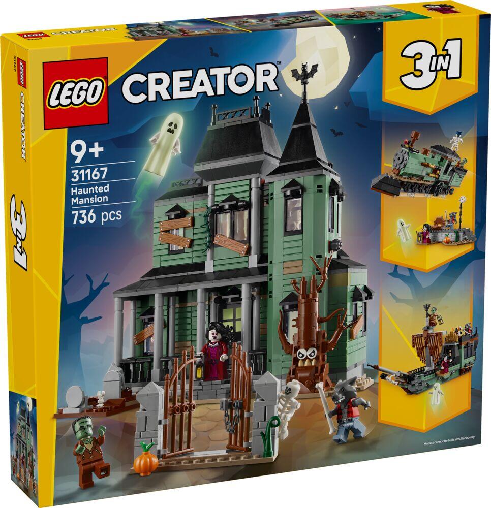 LEGO® Creator 3-i-1 Hjemsøkt hus 31167
