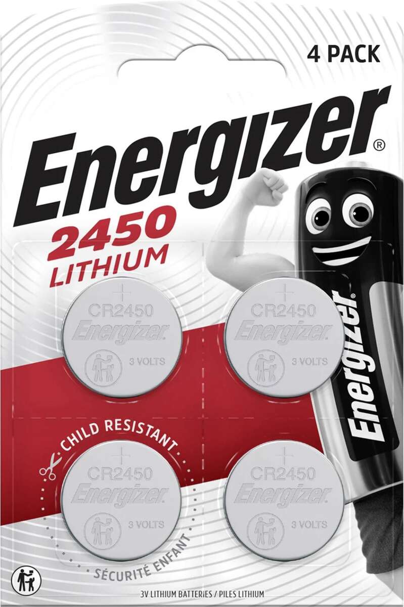 Energizer® CR2450 batterier