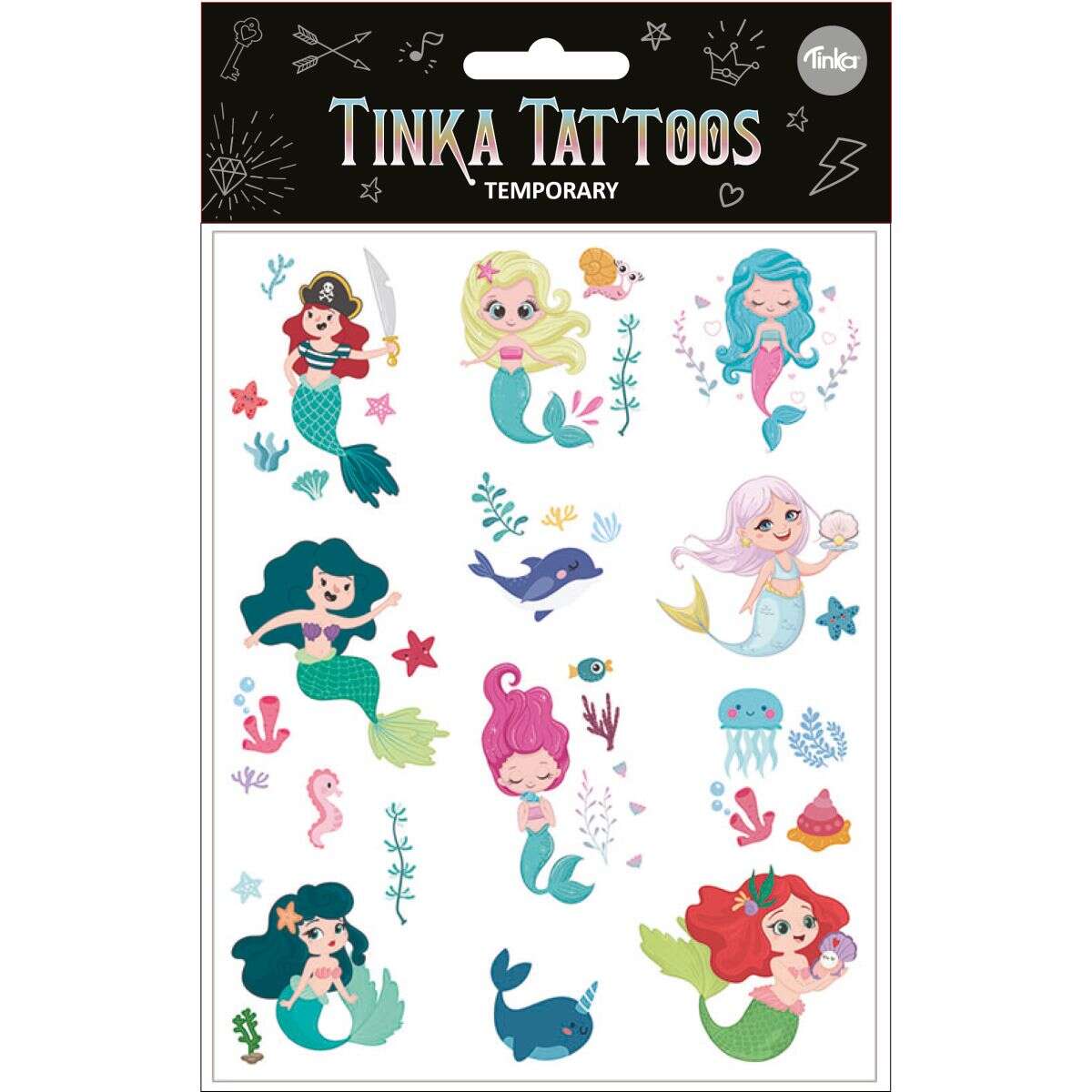 Tinka tatovering havfruer