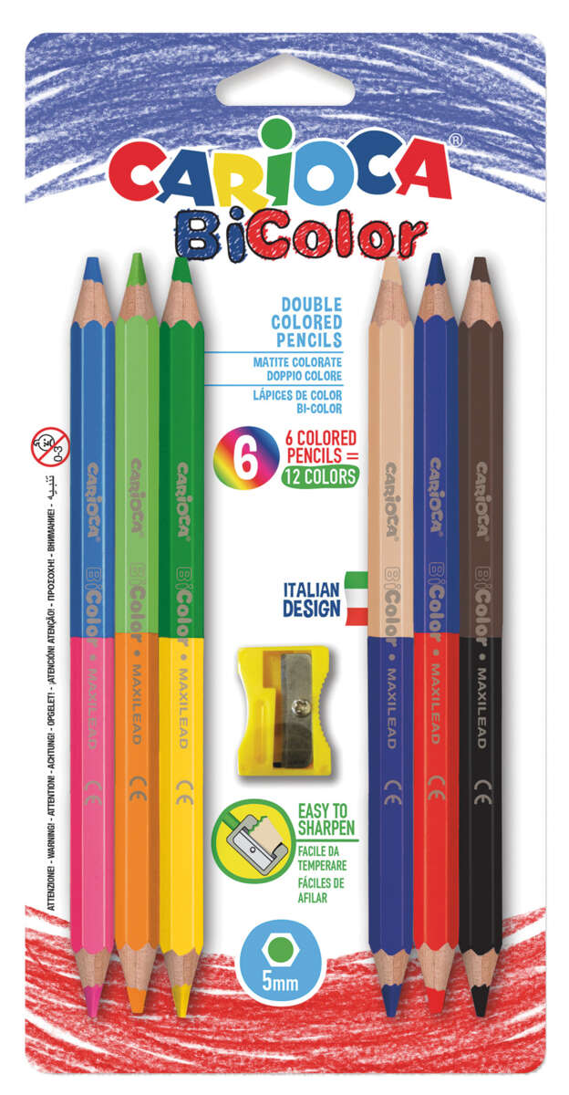 Carioca doble fargeblyanter