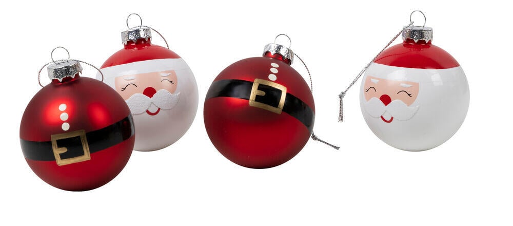 Julen julekuler 4pk