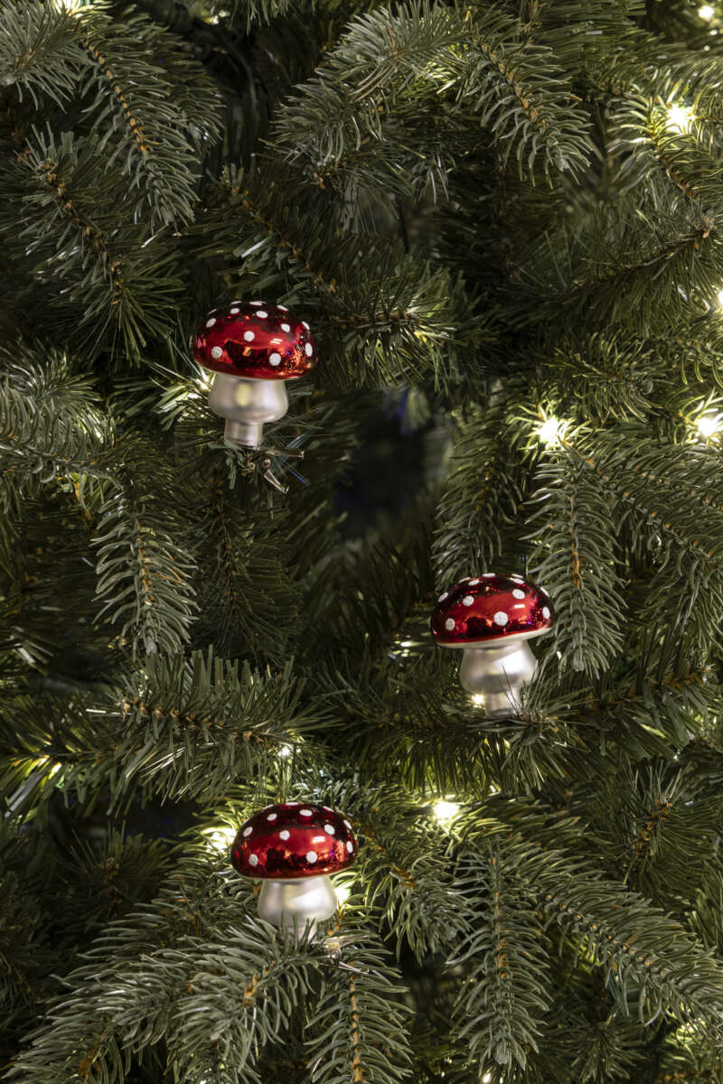 Sone sopp juletrepynt, 3pk