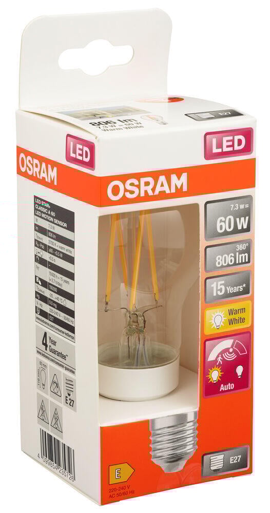 Osram LED Star Classic A pære med sensor