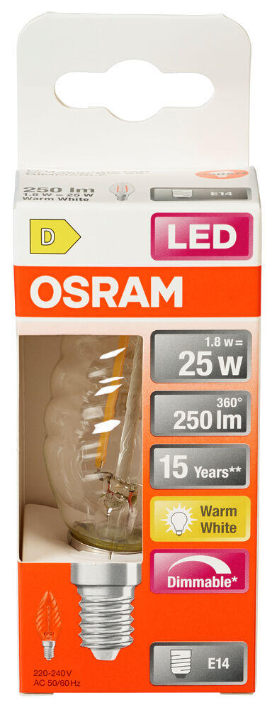 OSRAM LED Retrofit Classic filamentpære