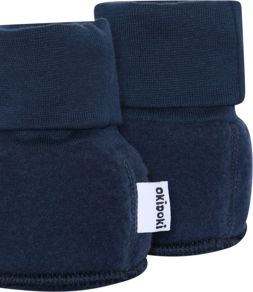 Okidoki ullfleece sokker baby