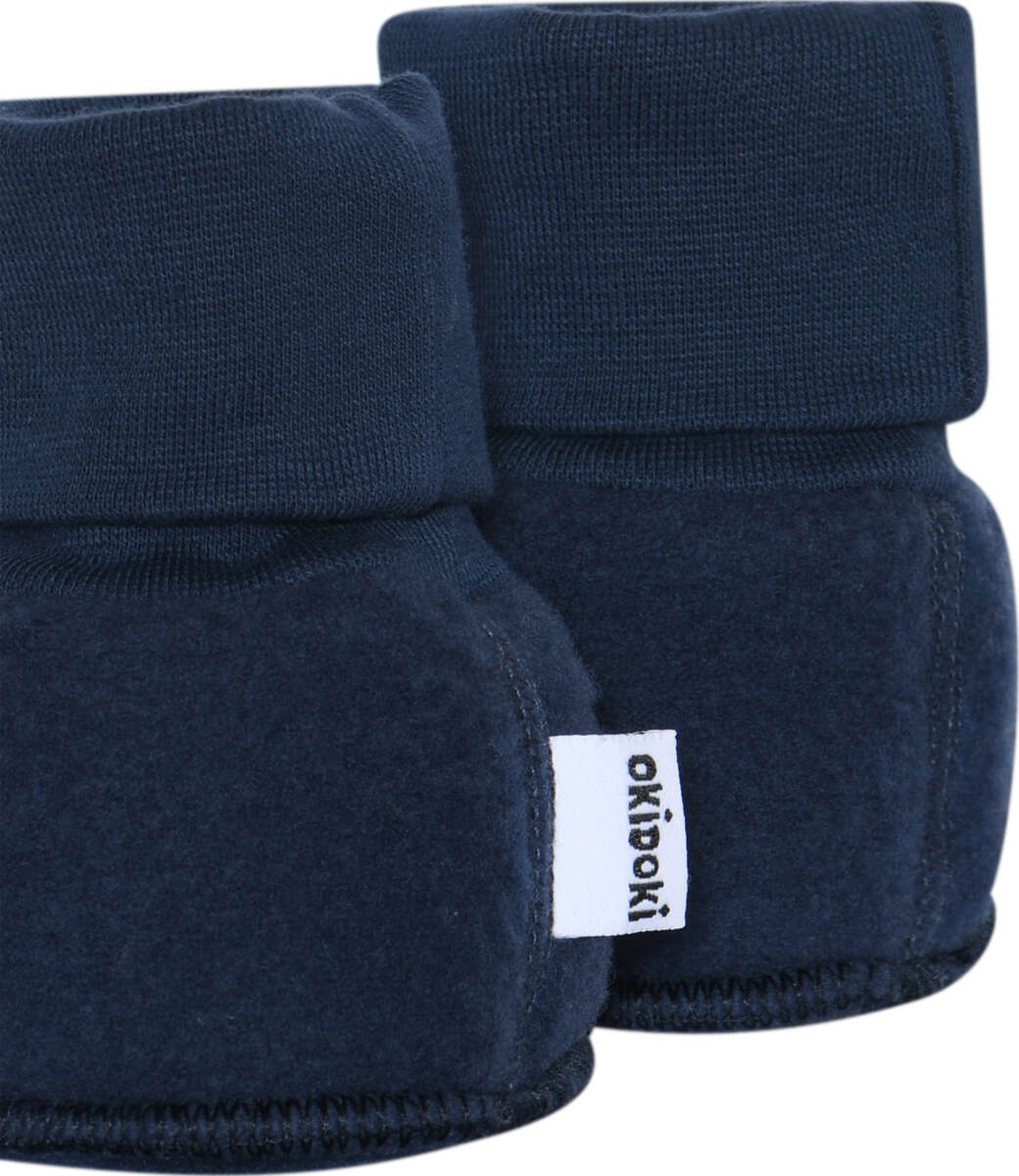 Okidoki ullfleece sokker baby