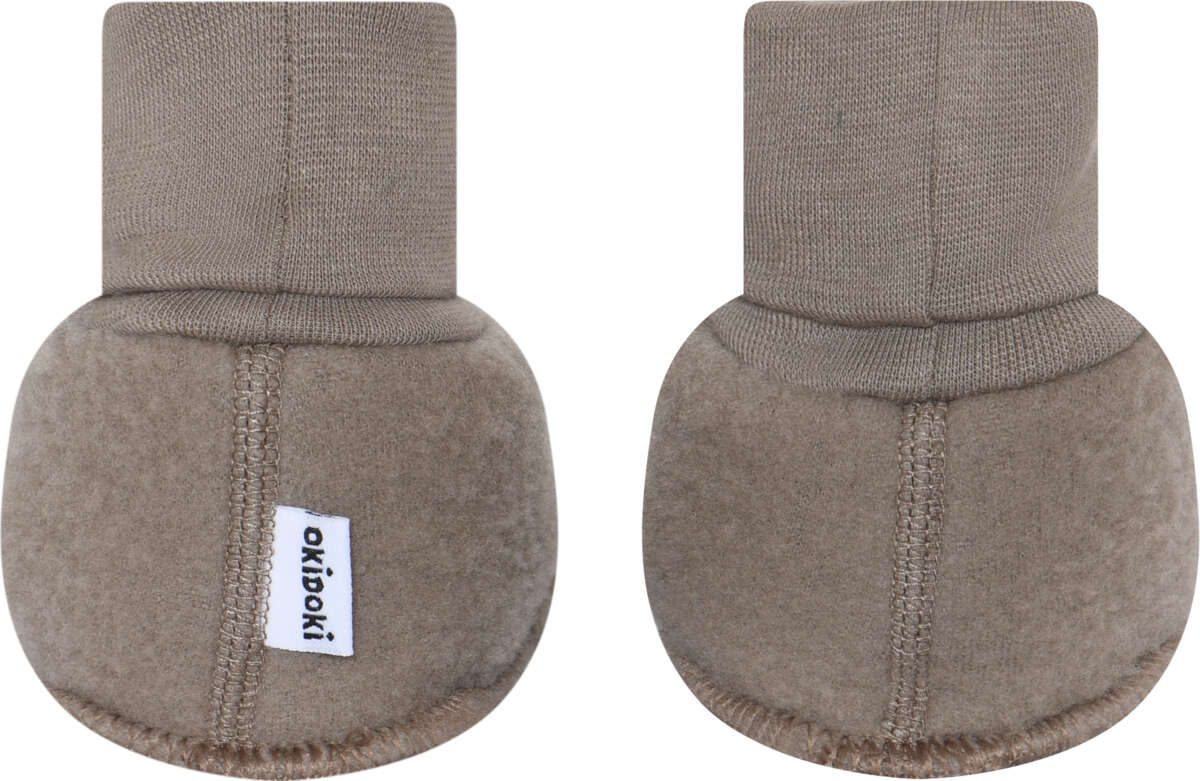 Okidoki ullfleece sokker baby