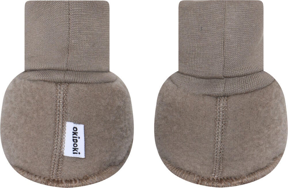 Okidoki ullfleece sokker baby