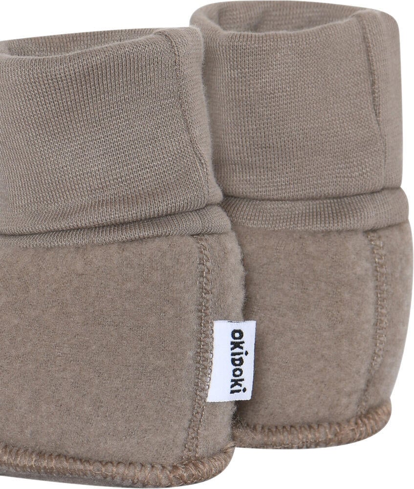 Okidoki ullfleece sokker baby