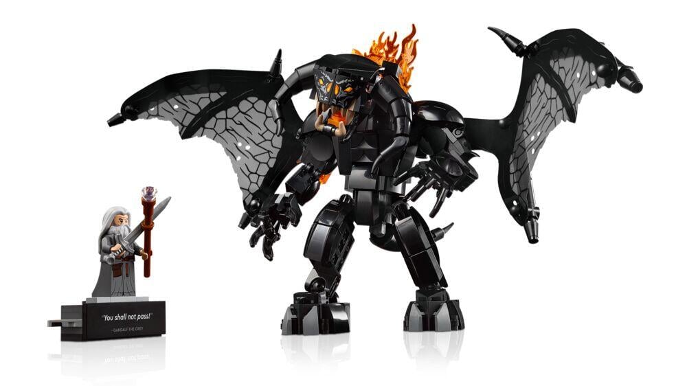 LEGO® Icons Ringenes herre: Balrog™-bokstøtte 10367