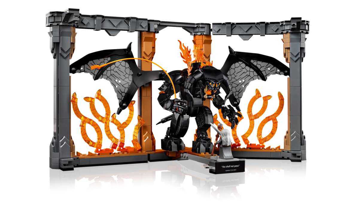LEGO® Icons Ringenes herre: Balrog™-bokstøtte 10367