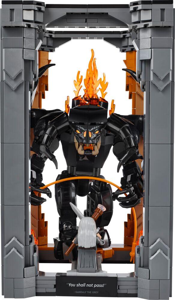 LEGO® Icons Ringenes herre: Balrog™-bokstøtte 10367