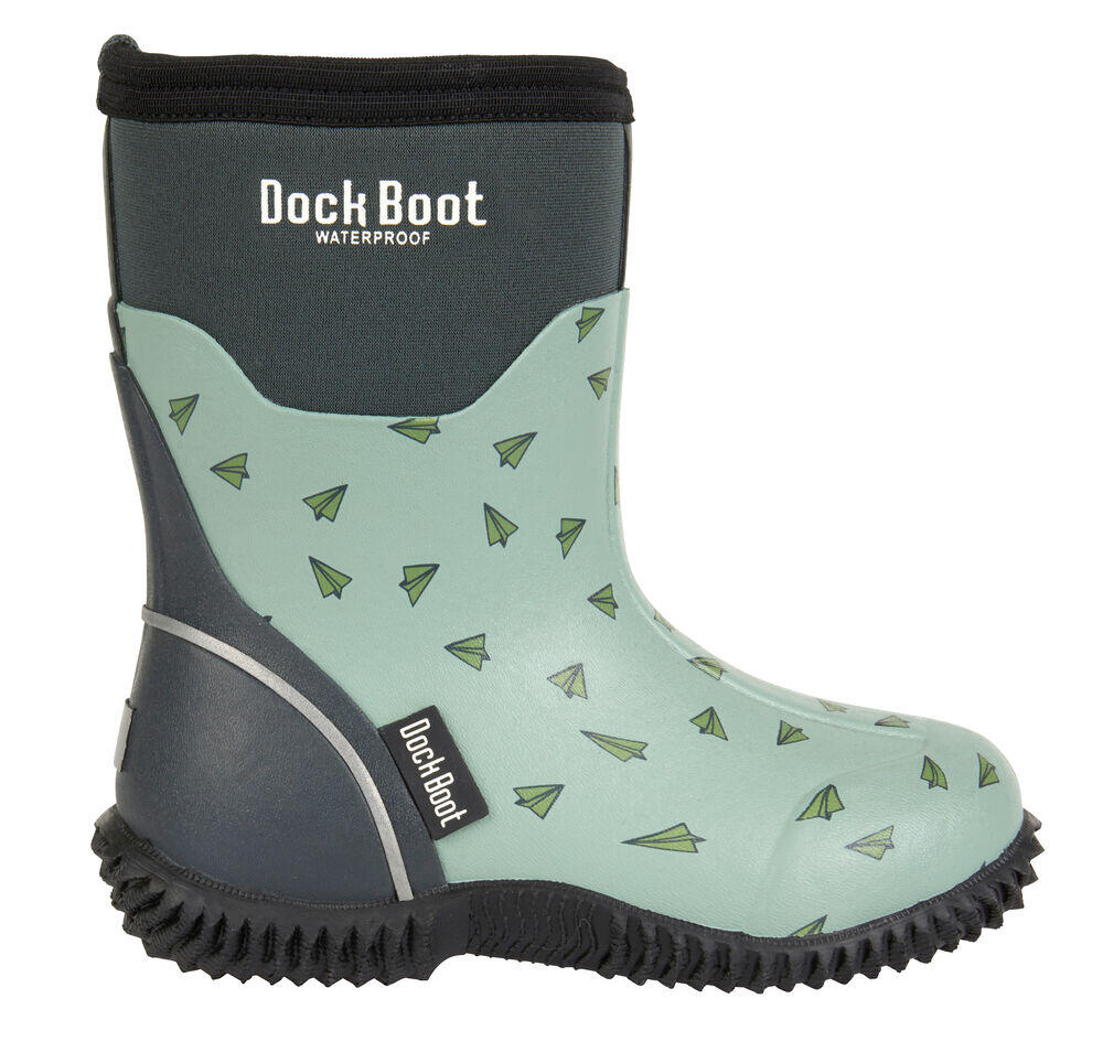 Dock Boot Print allværsstøvler