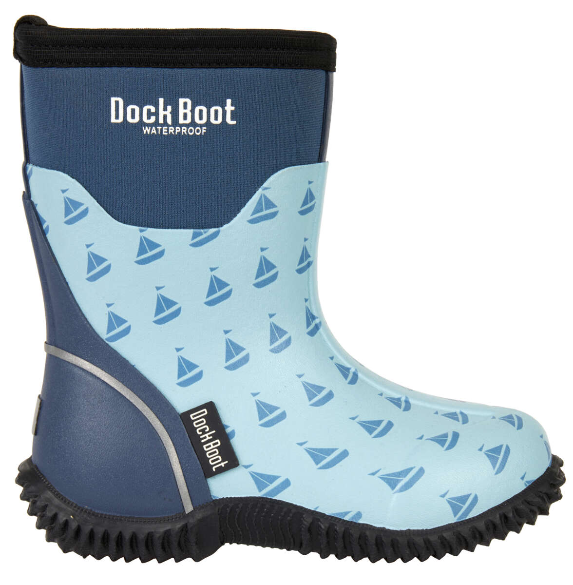 Dock Boot Print allværsstøvler barn