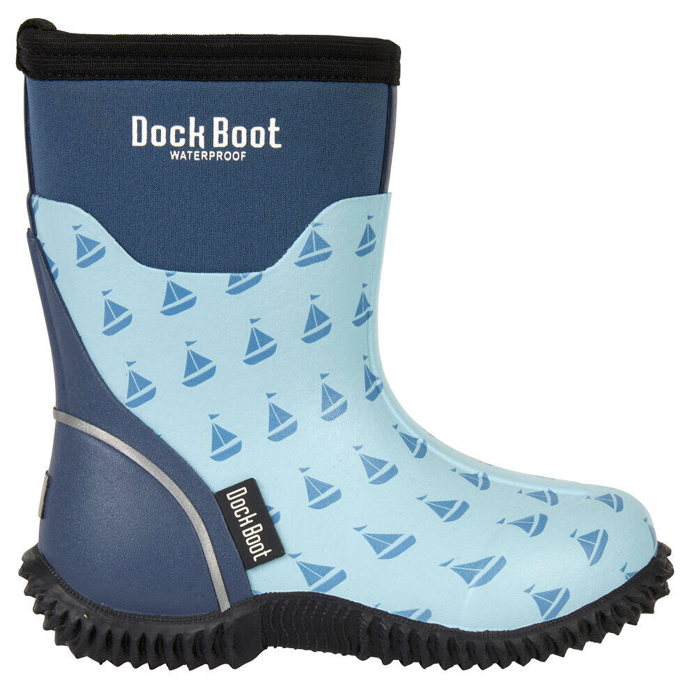 Dock Boot Print allværsstøvler