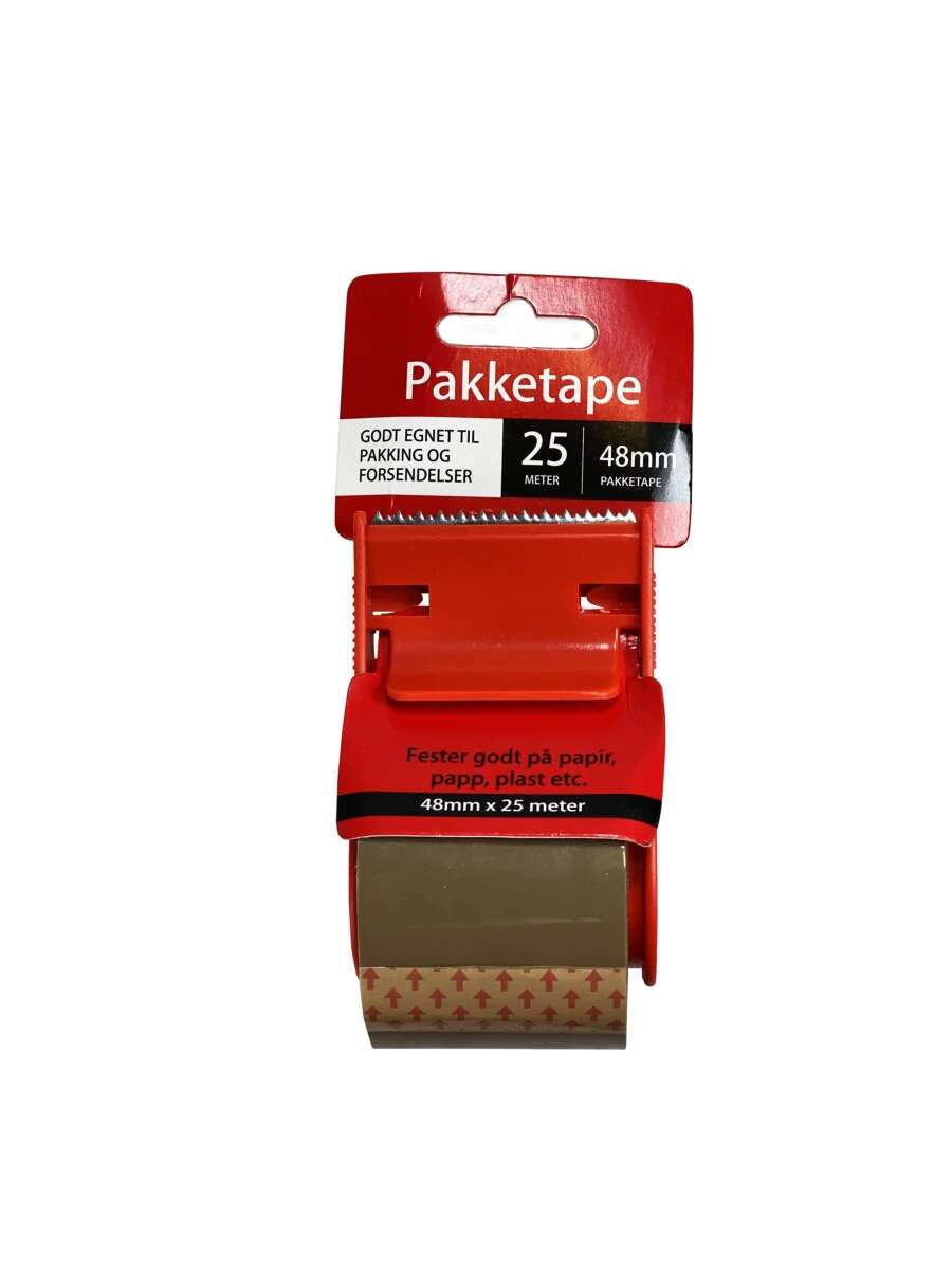 Pakketape med dispenser