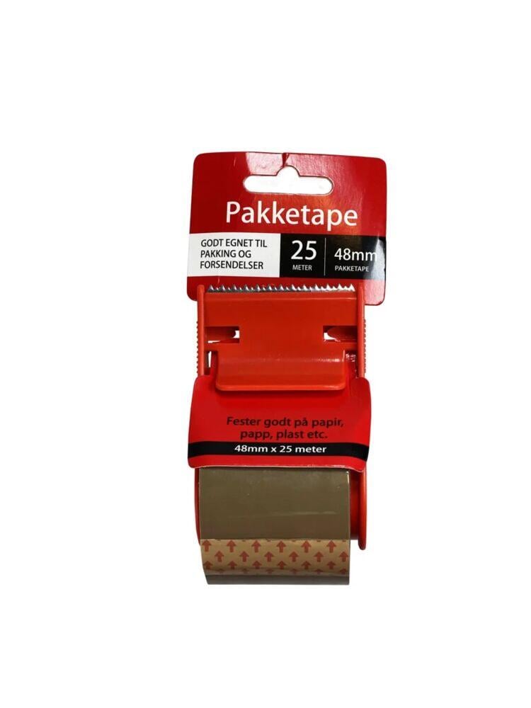 Pakketape med dispenser