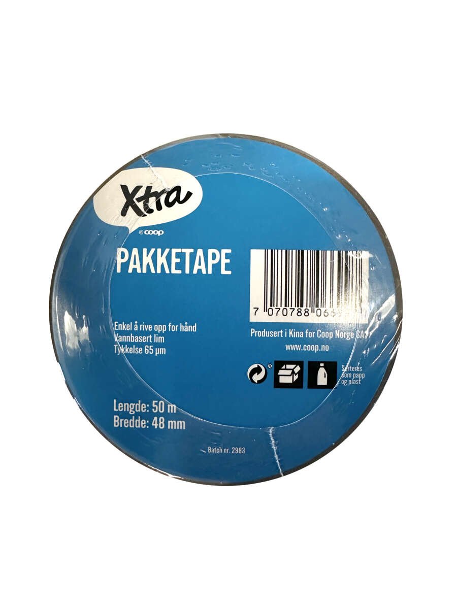 Xtra pakketape rull 50m