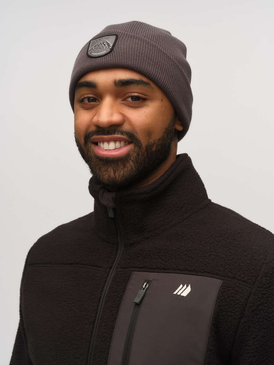 Skogstad Fast strikket lue herre