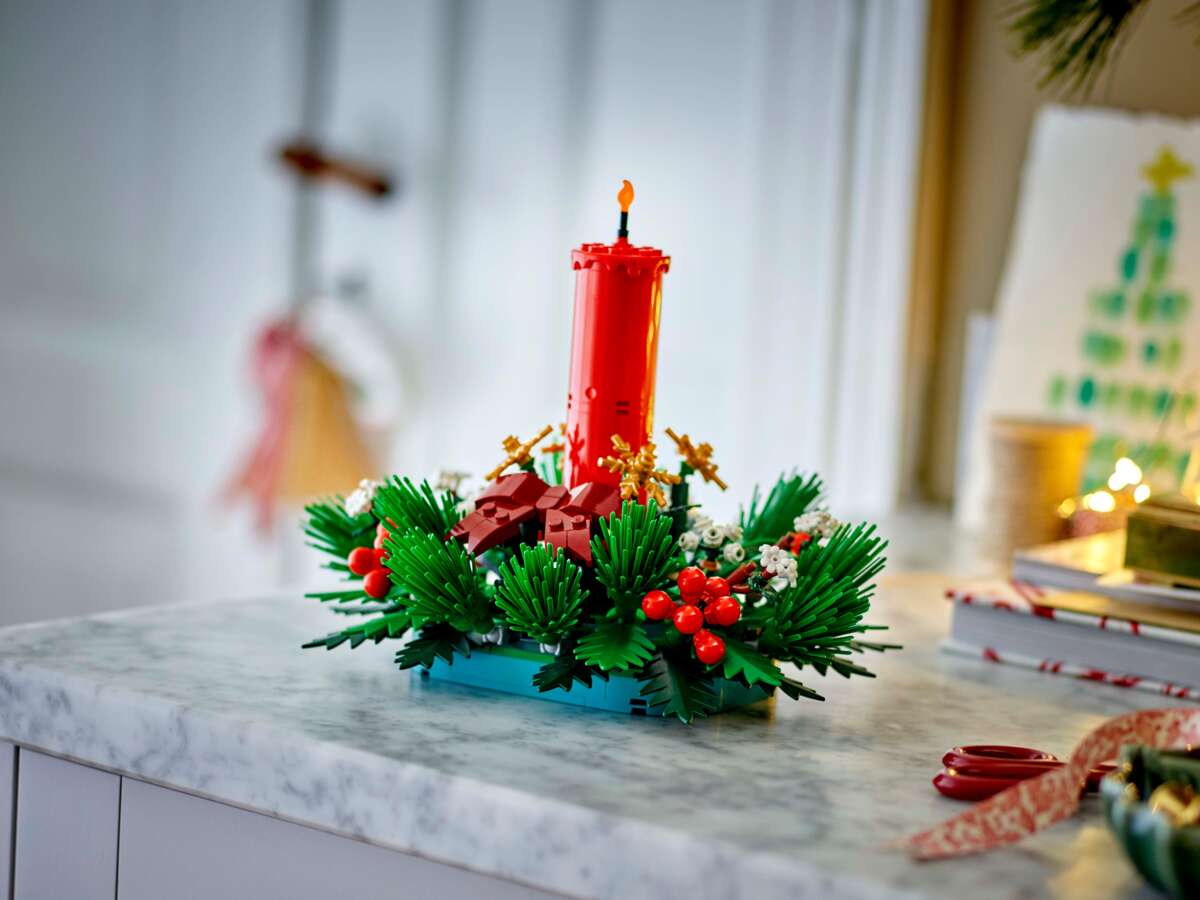 LEGO® Juledekorasjon til bordet 40743