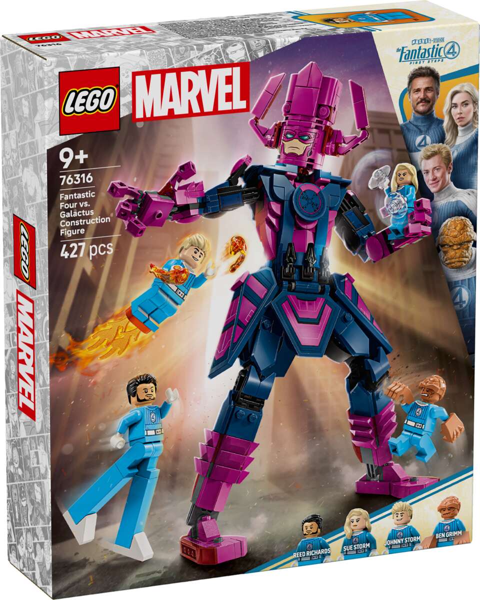 LEGO® ǀ Marvel Fantastic Four mot Galactus-byggefigur 76316