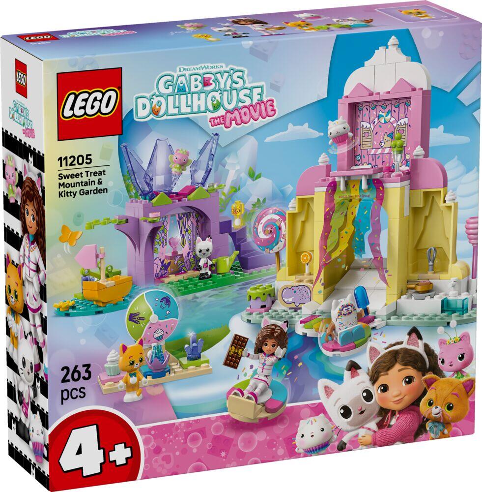 LEGO® Gabbys dukkehus Godtefjellet og Kattehagen 11205