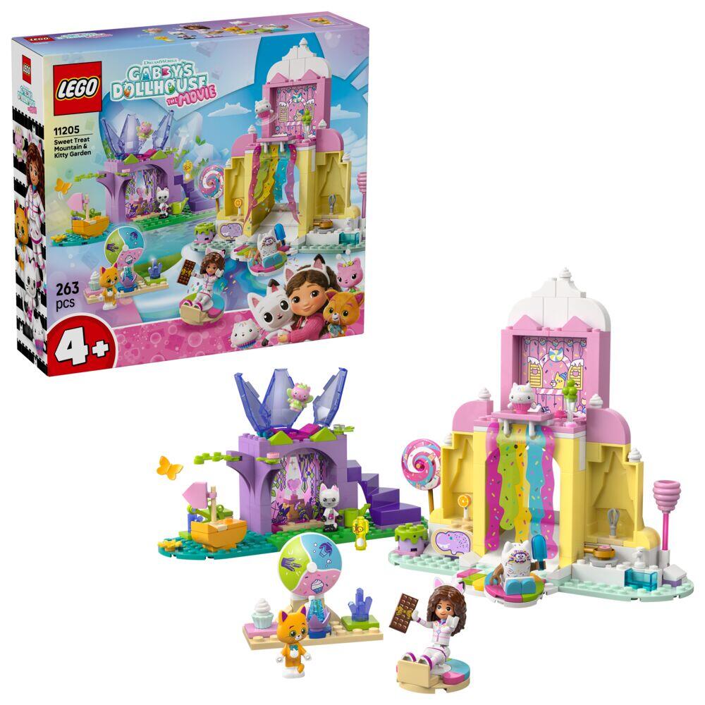 LEGO® Gabbys dukkehus Godtefjellet og Kattehagen 11205