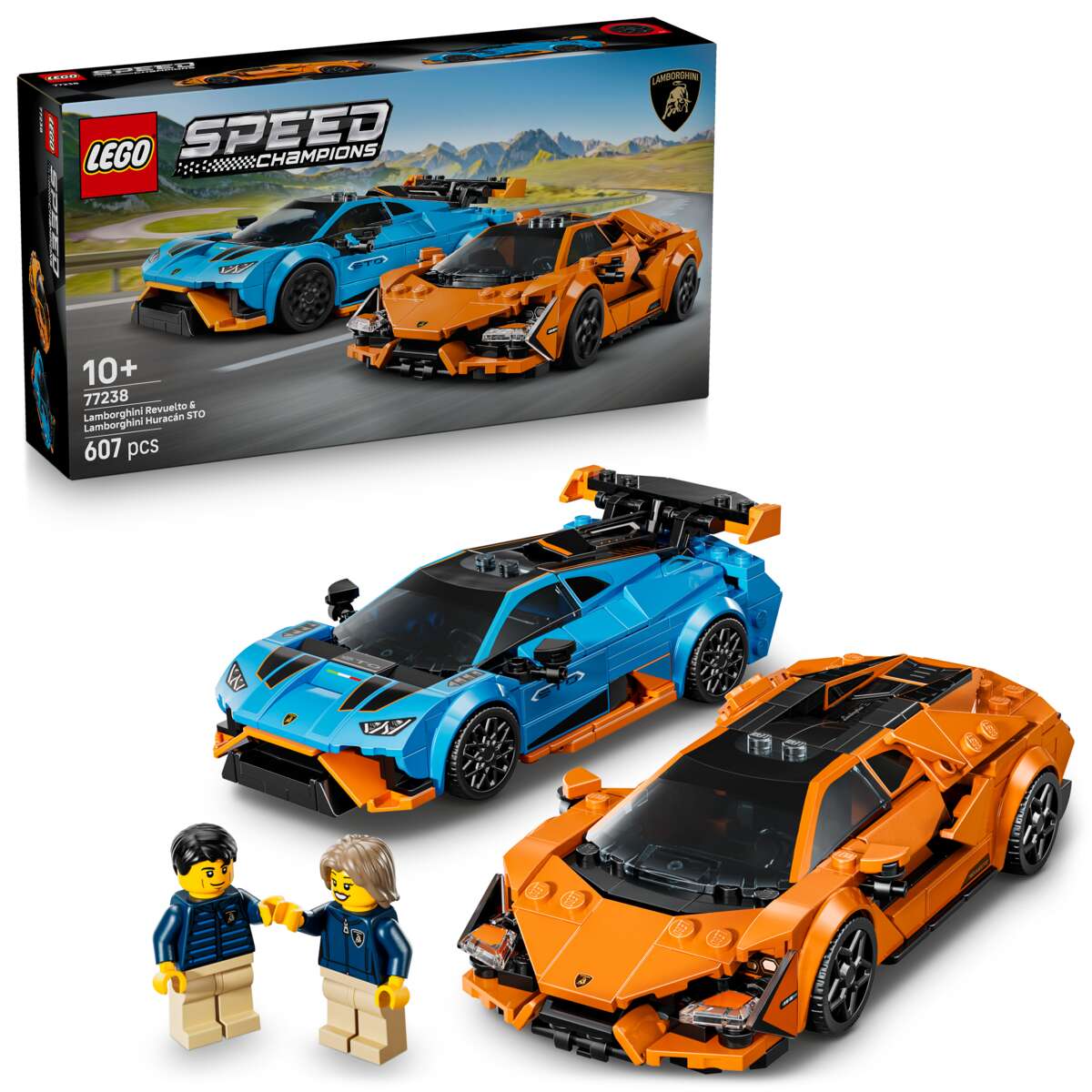 LEGO® Speed Champions Lamborghini Revuelto og Huracán STO 77238