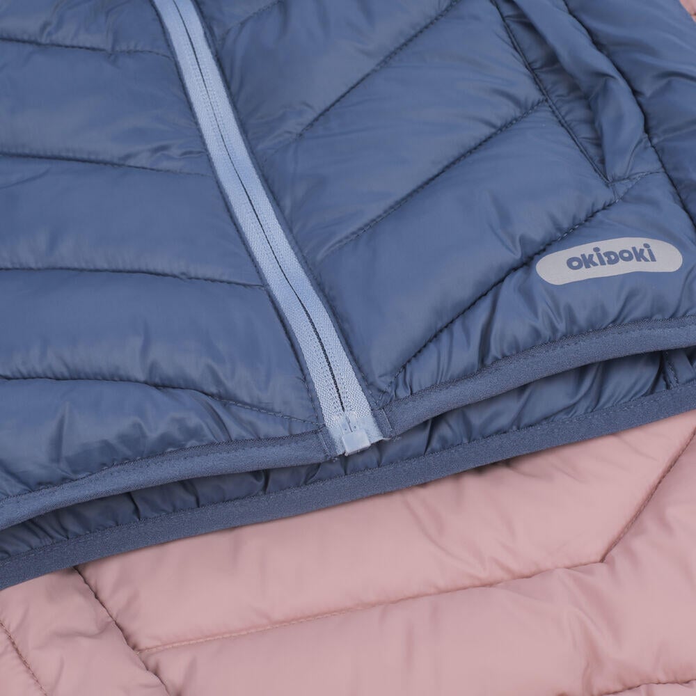 Okidoki Sola vattert jakke barn