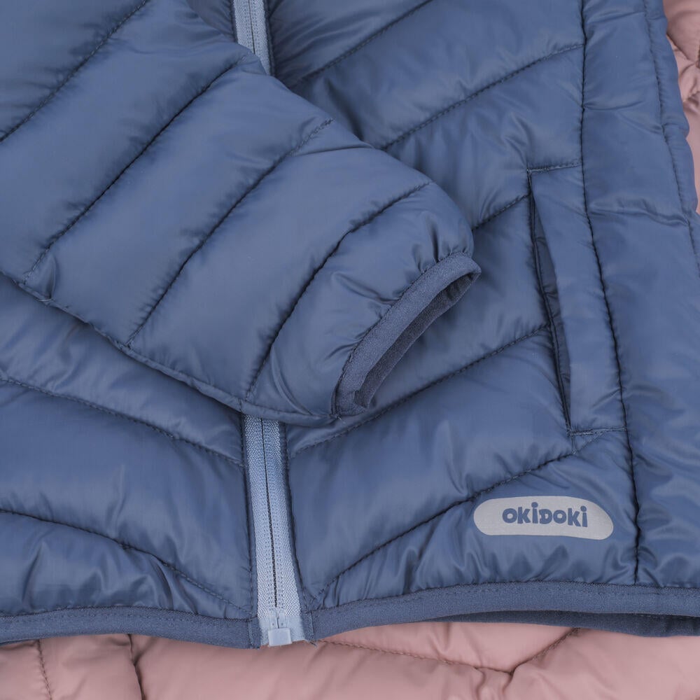 Okidoki Sola vattert jakke barn